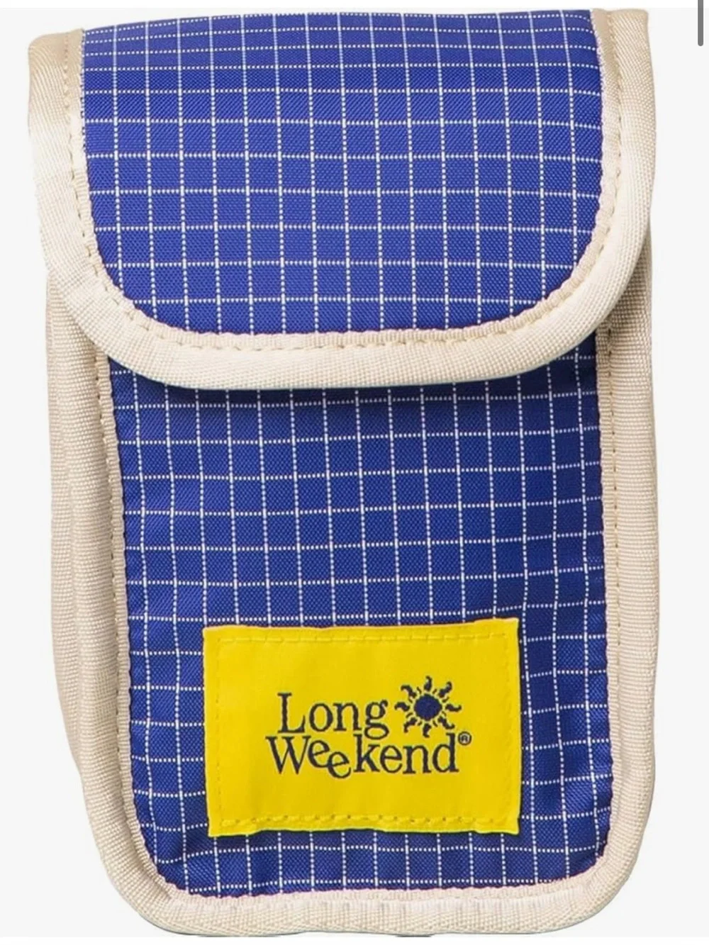 BRAND NEW Long Weekend Camera Pouch (Creme Multi)